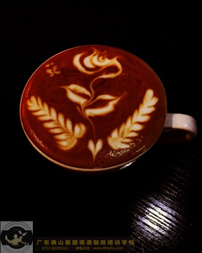 創意金玫瑰咖啡拉花系列