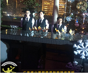 （廣州高徳水晶圣誕）演出酒會活動 學員實踐